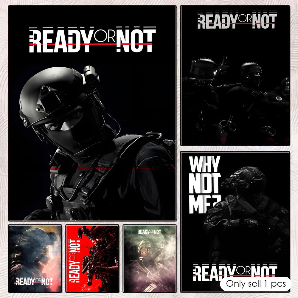 Esports Or Gaming - R-Ready or N-NotS Poster HD Wall
