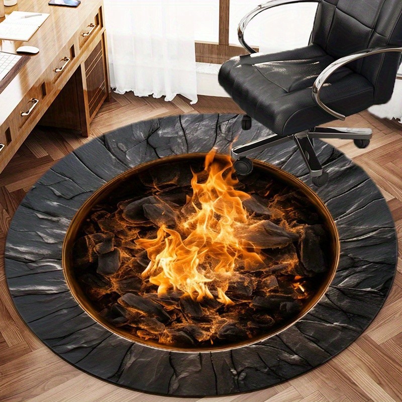Esports Or Gaming - Round Gaming Controller Rug Purple Gamer