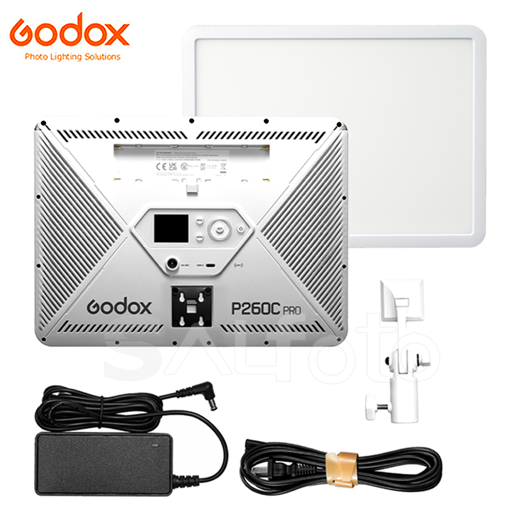 Led Light Panel Stream - Godox P260C Pro 45W Ultra-thin Bi-Color