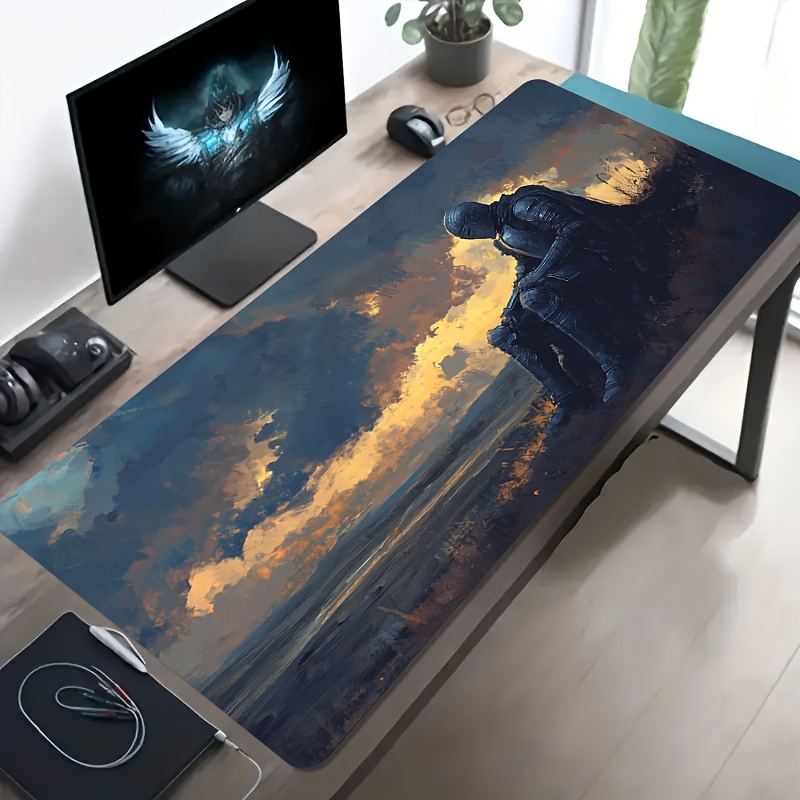 Esports Gaming Brands - Brand Large Gaming Desk Mat Knight