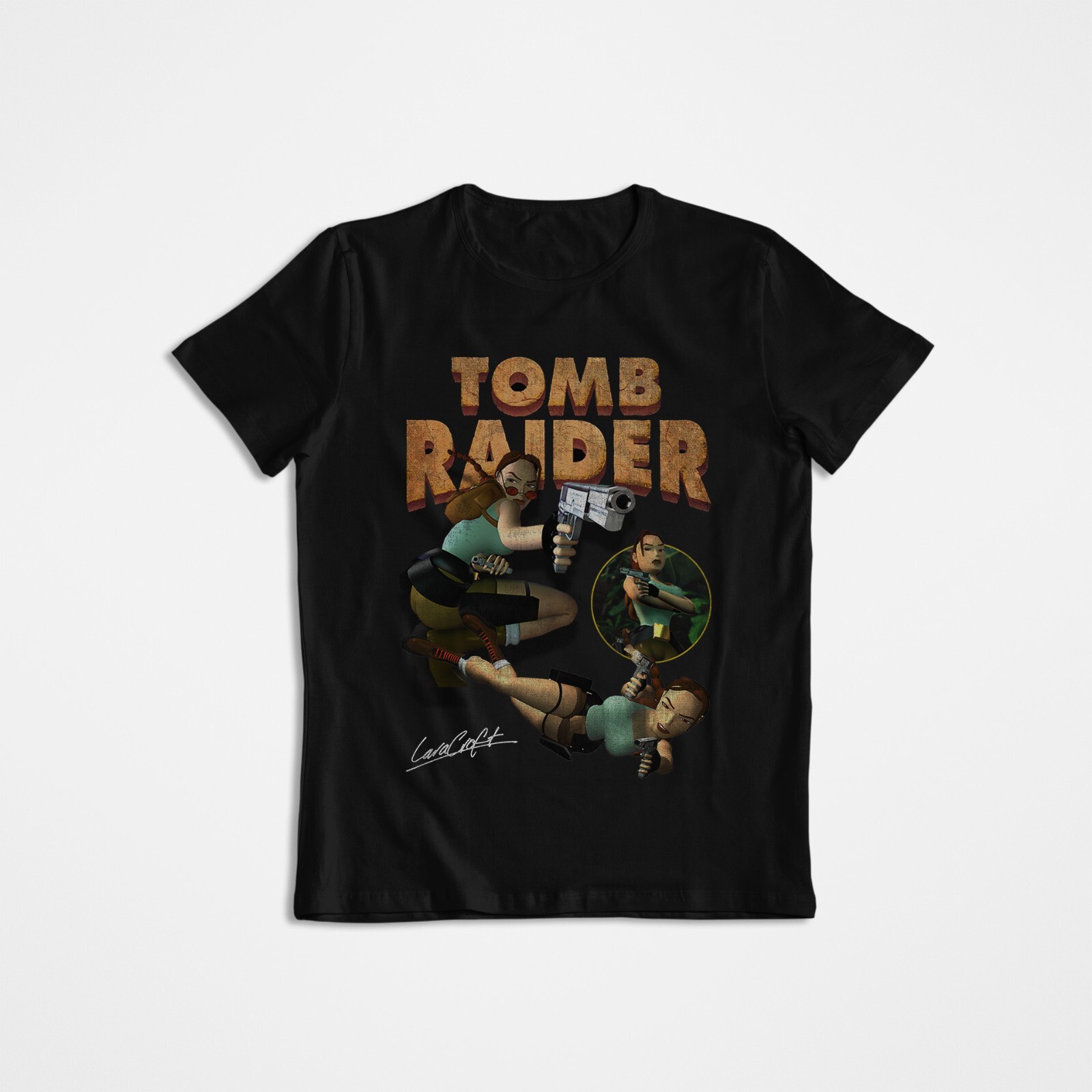 Esports Gaming Shirts - Tomb Raider, Lara Croft, Graphic Tee,