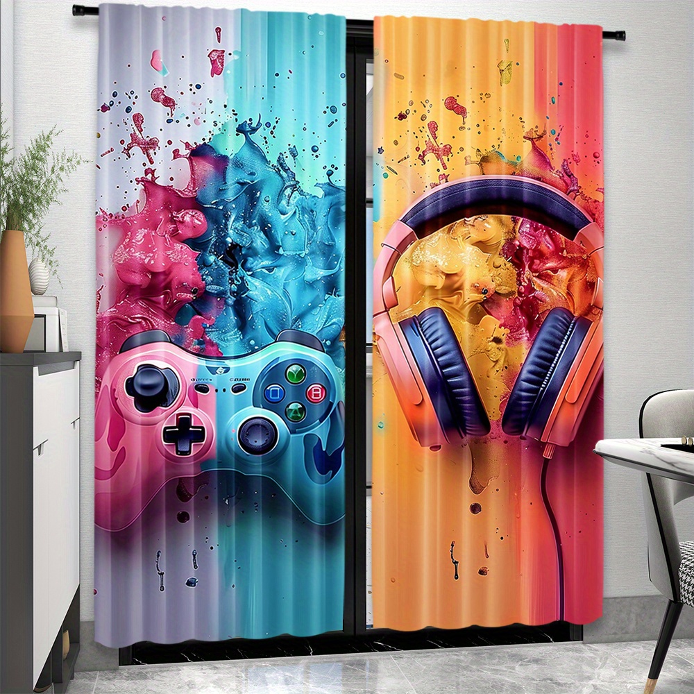 Gaming Controller Curtains, Co - Esports Gaming Youtube 评论和价格