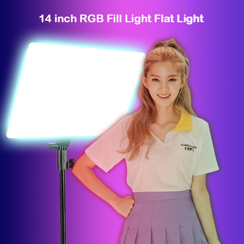 RGB 14'' LED Video Light Remot - Led Light Panel Stream 评论和价格