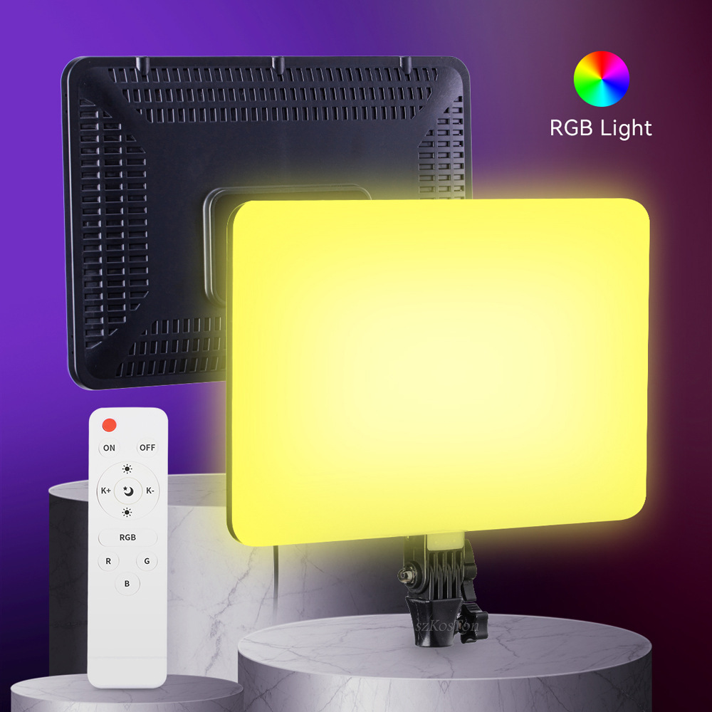 RGB 14'' LED Video Light Remot - Led Light Panel Stream 评论和价格