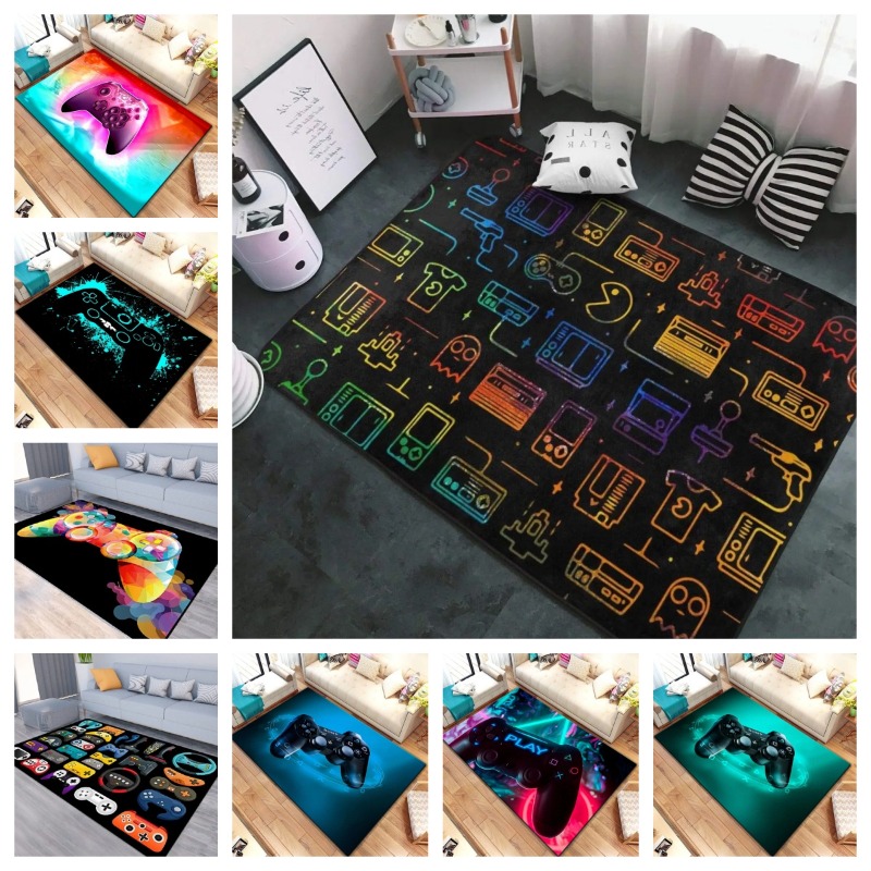 Gaming Esports Rug – Black Con - Esports Or Gaming 评论和价格