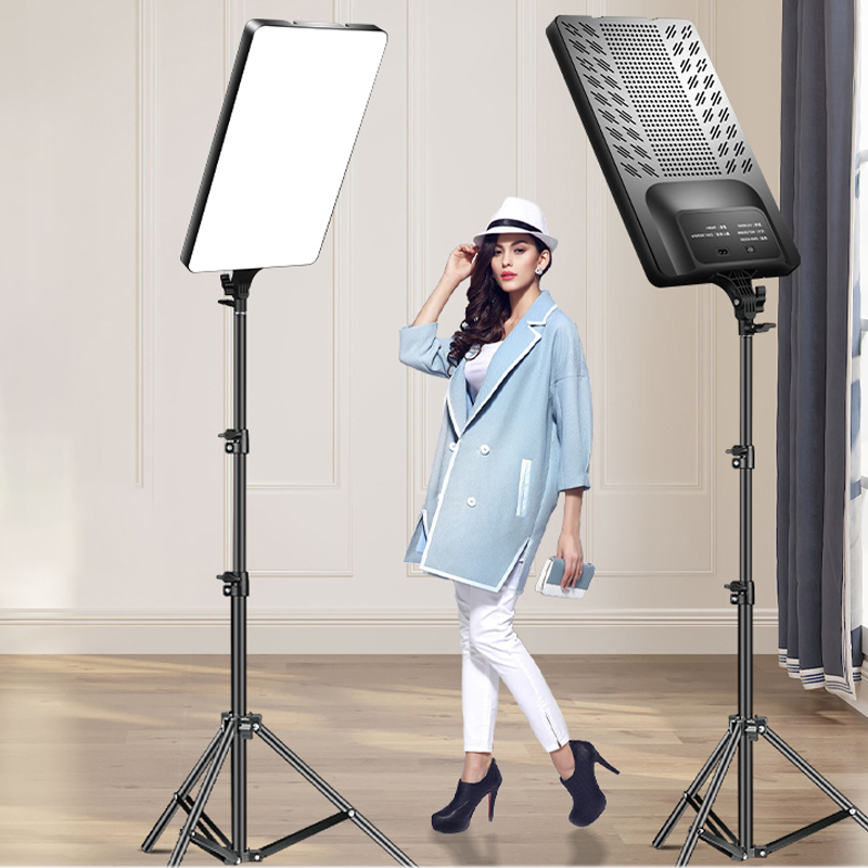 50W LED Fill Lamp Video Light  - Led Light Panel Stream 评论和价格