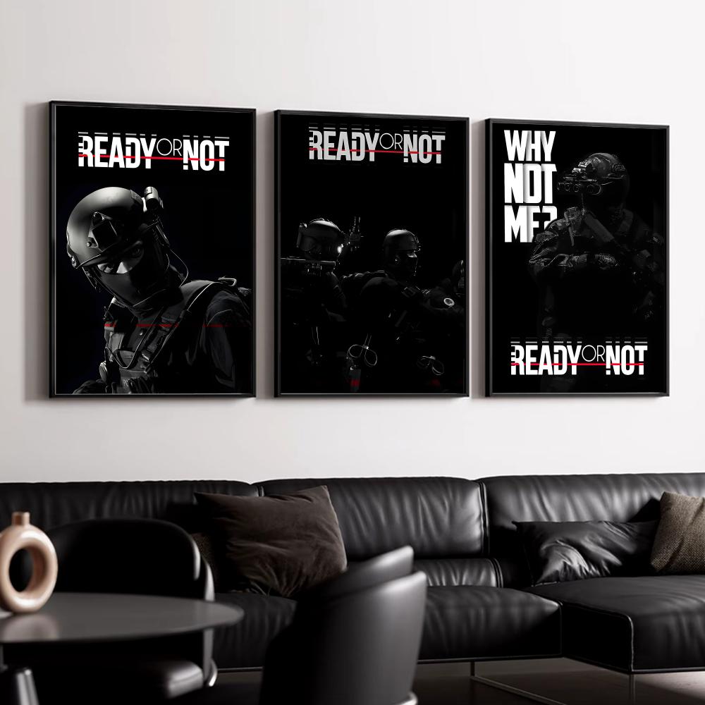 R-Ready or N-NotS Poster HD Wa - Esports Or Gaming 评论和价格