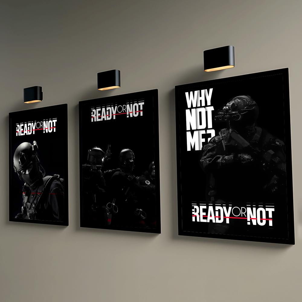 R-Ready or N-NotS Poster HD Wa - Esports Or Gaming 评论和价格