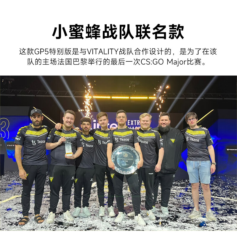 Xtrfy GP5 Vitality Team 10th A - Esports Gaming Brands 评论和价格