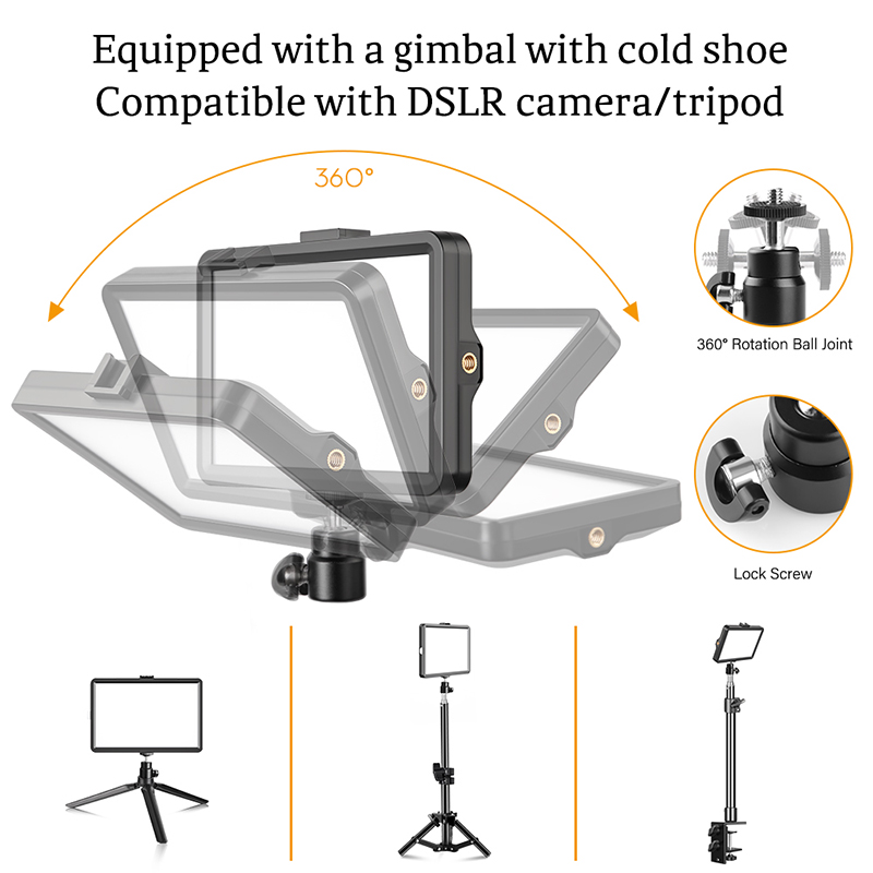 Photography LED Selfie Video L - Led Light Panel Stream 评论和价格