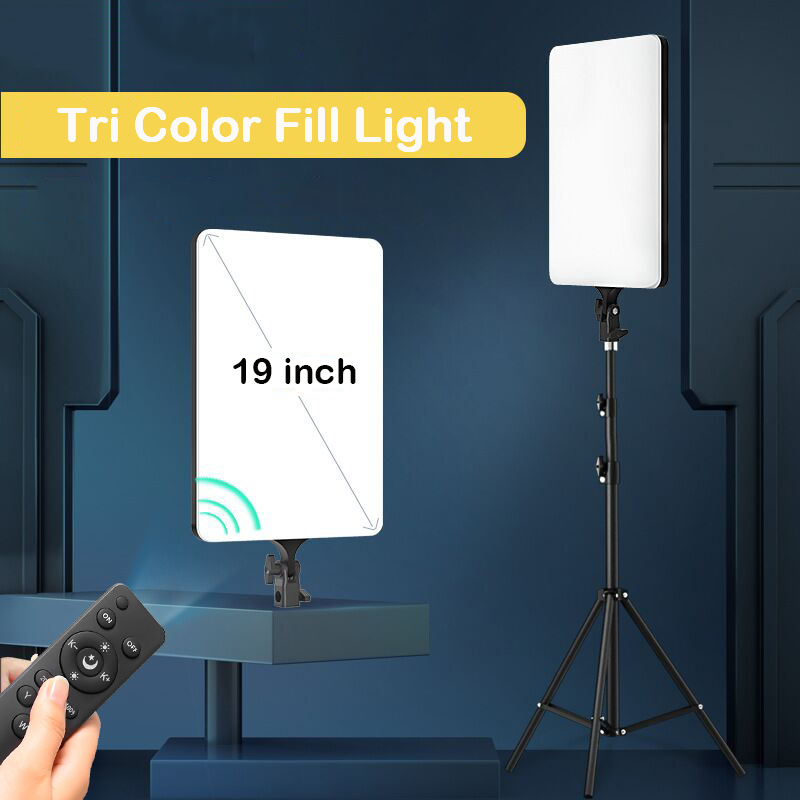 19'' LED Video Light 90W Photo - Led Light Panel Stream 评论和价格