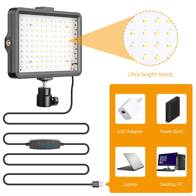 LED Video Light Dimmable Selfi - Led Light Panel Stream 评论和价格