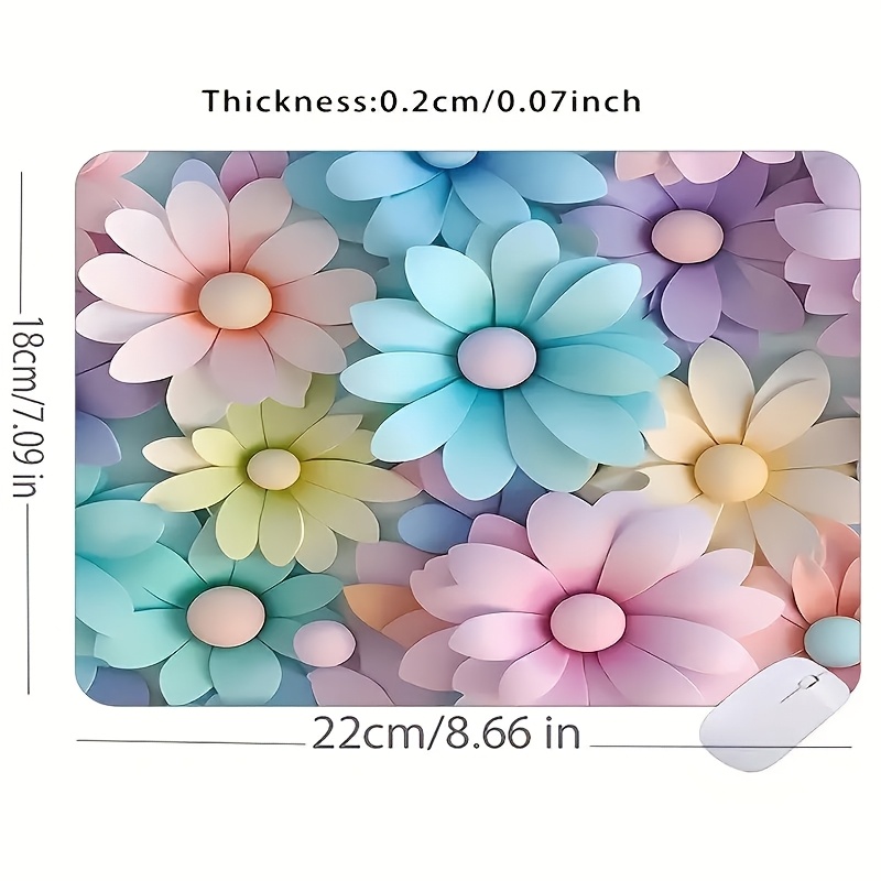 Brand Cute Floral Mouse Pad Ir - Esports Gaming Brands 评论和价格